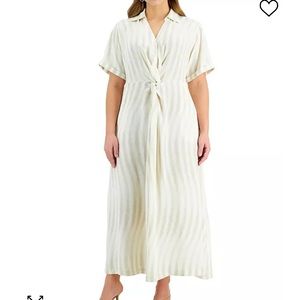 Alfani maxi dress with twist 24w